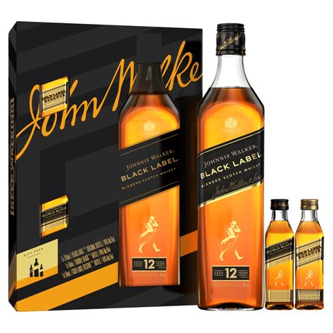 johnnie walker black mini bottles.